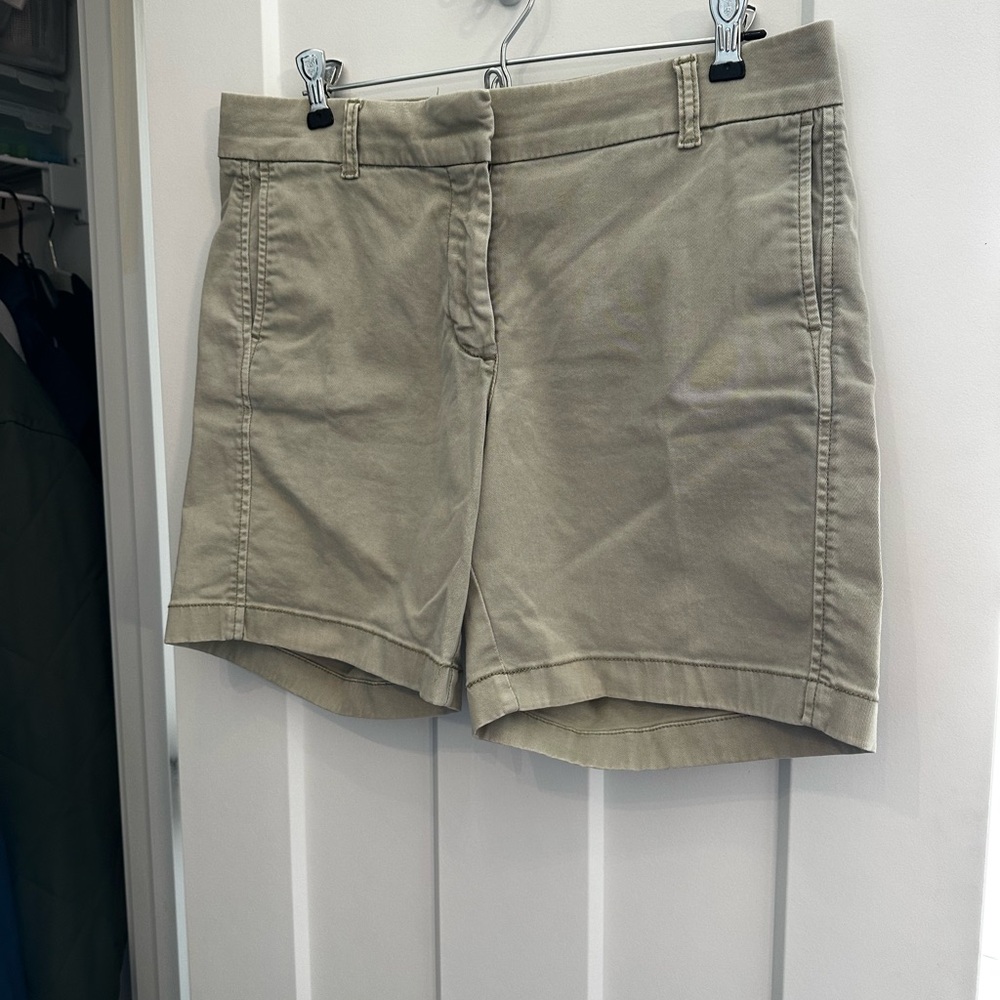 J Crew Khaki Shorts size 10